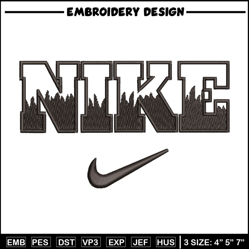 Nike black flame embroidery design, Nike embroidery, Nike design, Embroidery shirt, Embroidery file, Digital download.jpg