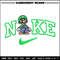 Nike mario green embroidery design, Mario embroidery, Nike design, Embroidery shirt, Embroidery file, Digital download.jpg