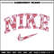 Nike pink embroidery design, Nike embroidery, Emb design, Embroidery shirt, Embroidery file, Digital download.jpg