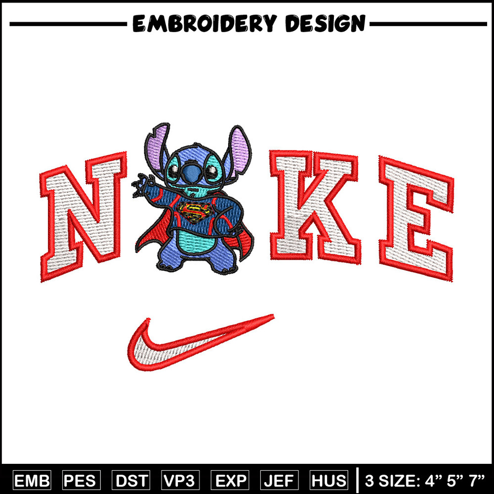 Nike super stitch embroidery design, Stitch embroidery, Nike design, Embroidery file,Embroidery shirt, Digital download.jpg