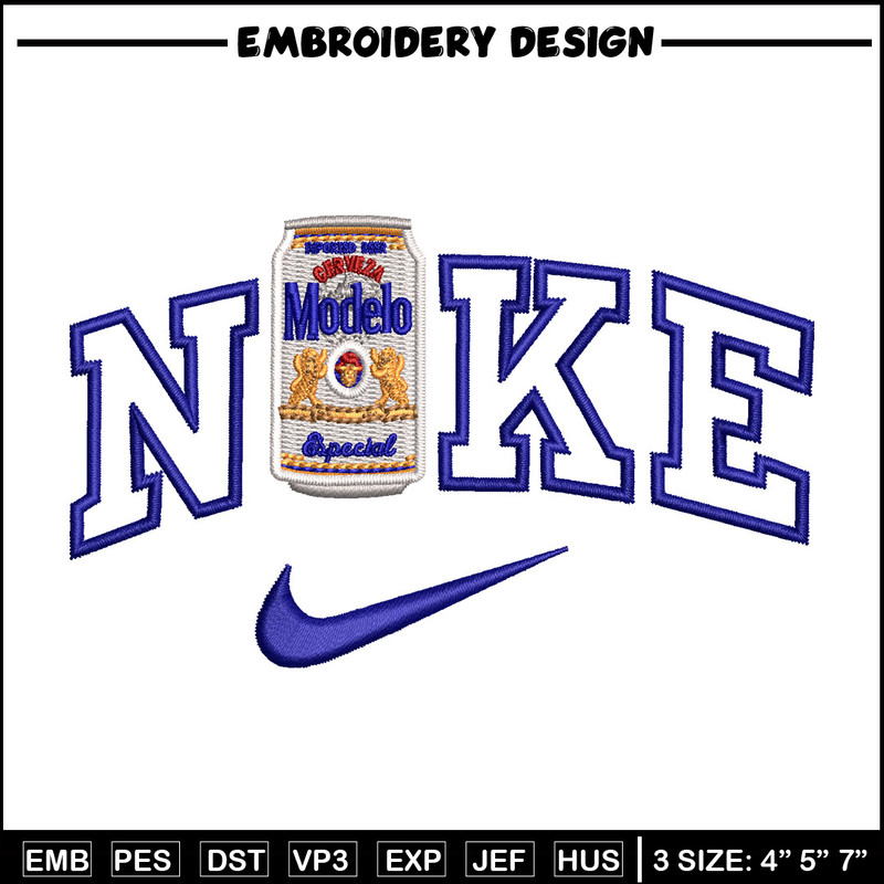 Nike x modelo embroidery design, Modelo embroidery, Nike design, Embroidery file, Embroidery shirt, Digital download.jpg