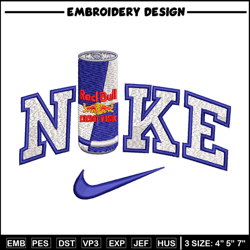 Nike x redbull embroidery design, Redbull embroidery, Nike design, Embroidery shirt, Embroidery file, Digital download.jpg