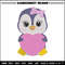 Penguin love embroidery design, Penguin embroidery, Embroidery file, Embroidery shirt, Emb design, Digital download.jpg