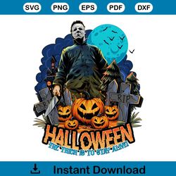 vintage michael myers the trich is to stay alive png file