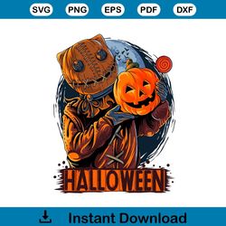 scarecrow halloween png horror halloween pumpkin png
