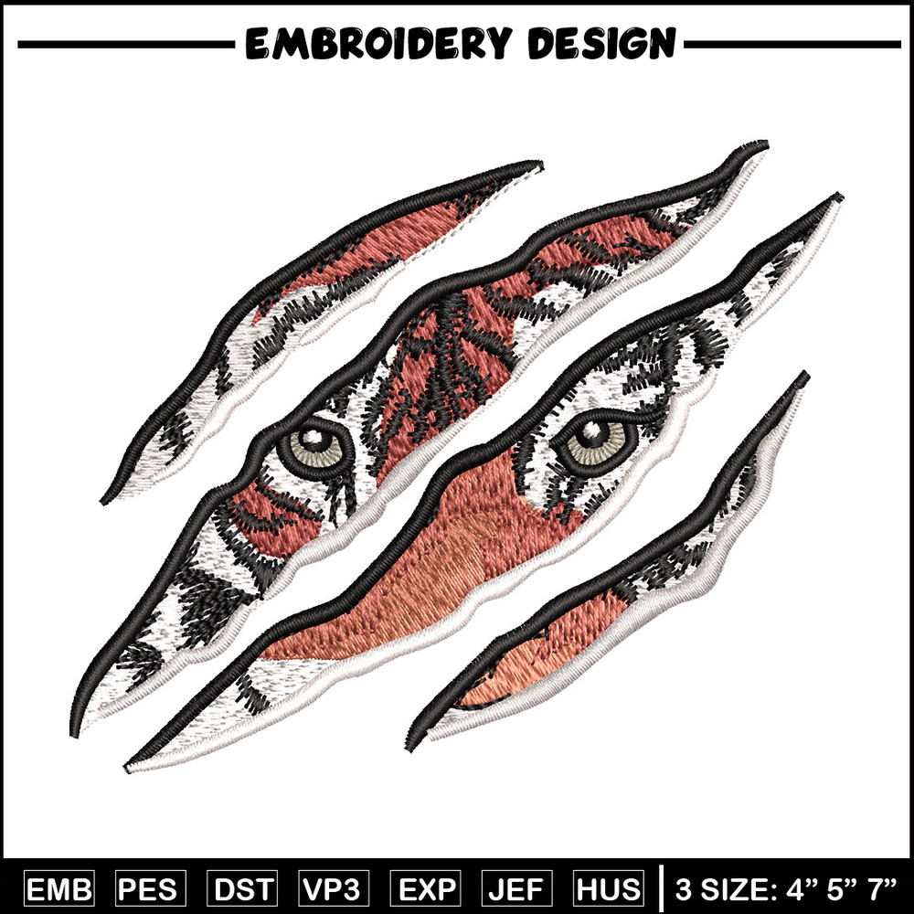 Tiger logo embroidery design, Tiger embroidery, Emb design, Embroidery shirt, Embroidery file, Digital download.jpg
