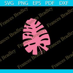 pink tropical leaves png, monstera leaf svg clipart, commercial use png, jungle leaves png clipart, palm branch png