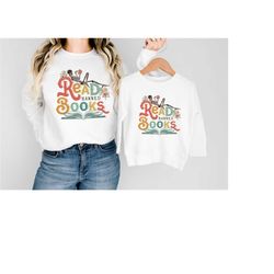 read banned books sweatshirt | anti ban books tee | reading shirt | librarian sweater| teacher gift | literary activism