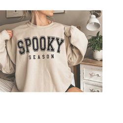 Spooky Season Sweatshirt | Spooky Halloween | Spooky Sweater | Gift For Halloween | Fall Lover Gift | Unisex Sweatshirt