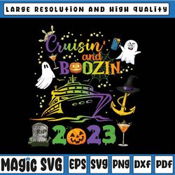 halloween cruising and boozing png, halloween cruise crew png, cruise 2023 halloween png, happy halloween png, digital