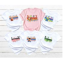 toy story characters shirt, toy story group shirt, disney group shirts, woody, jessie, rex, buzz, aliens, slinky, forky,