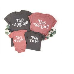 the original the sequel the finale shirt, funny siblings day shirt, matching sibling shirts, middle sister shirt, little