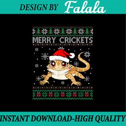 merry crickets bearded dragon christmas pajama png, santa hat crickets bearded dragon christmas png, xmas png