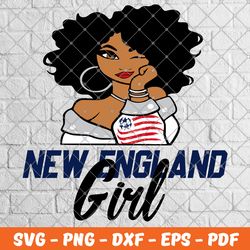 New England revolution logos, New England girl, Queen girl svg, Black Queen logo, girl MLS logo, Svg, MLS lover svg