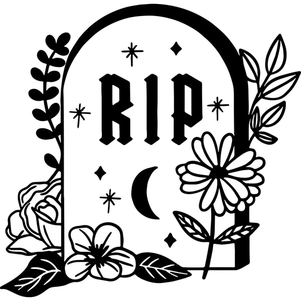 RIP Png, Halloween Png, Spooky Png, Spooky Season, Halloween | Inspire ...