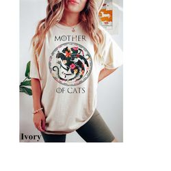 comfort colors cat shirt, mother of cats shirt, graphic tees, cat mom gift, cat mama shirt, cat lady gift, cat lover gif