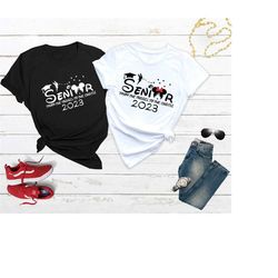 disney graduation shirt, senior 2023 shirt, senior class of 2023 shirt, disney graduation trip shirt, mickey and minnie
