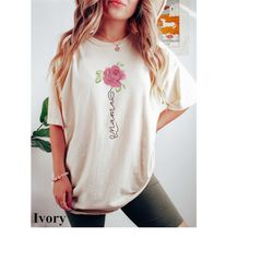 mama shirt, flower shirts for mom, comfort colors tee, mother's day gift, floral tshirts for women, mom gift shirt, wome