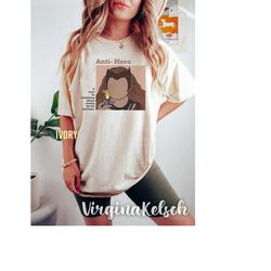 comfort colors wanda anti-hero shirt, wanda maximoff shirt, scarlet witch anti-hero shirt, marvel shirt, maximoff 1989 s