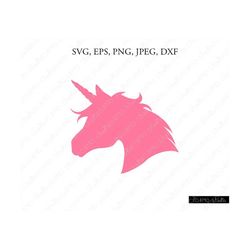 unicorn svg, unicorn head svg, unicorn clipart, unicorn head svg, unicorn cut files, svg files, cricut, silhouette cut f