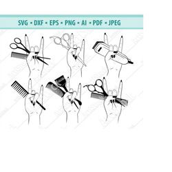 hair hustler svg, hairstyle svg, barbershop svg, hair stylist hand svg, hairdresser svg, hair salon svg, hair stylist sv