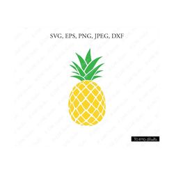 pineapple svg, pineapple clipart, pineapple print svg, svg files, cricut, silhouette cut files