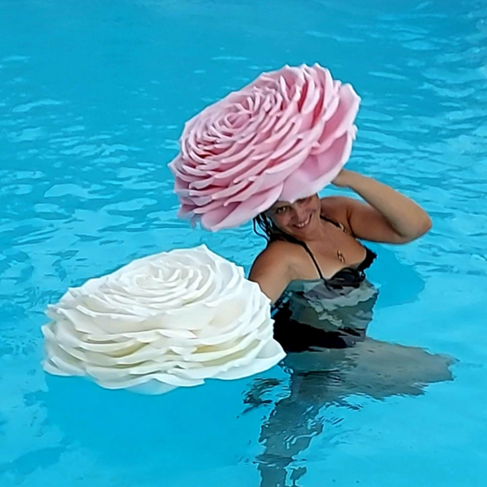 Bridal set of 2giant wedding headdress,.jpg