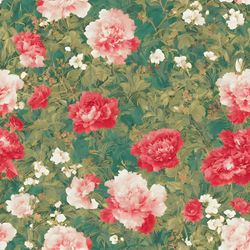 flowers pattern classics 9, seamless pattern