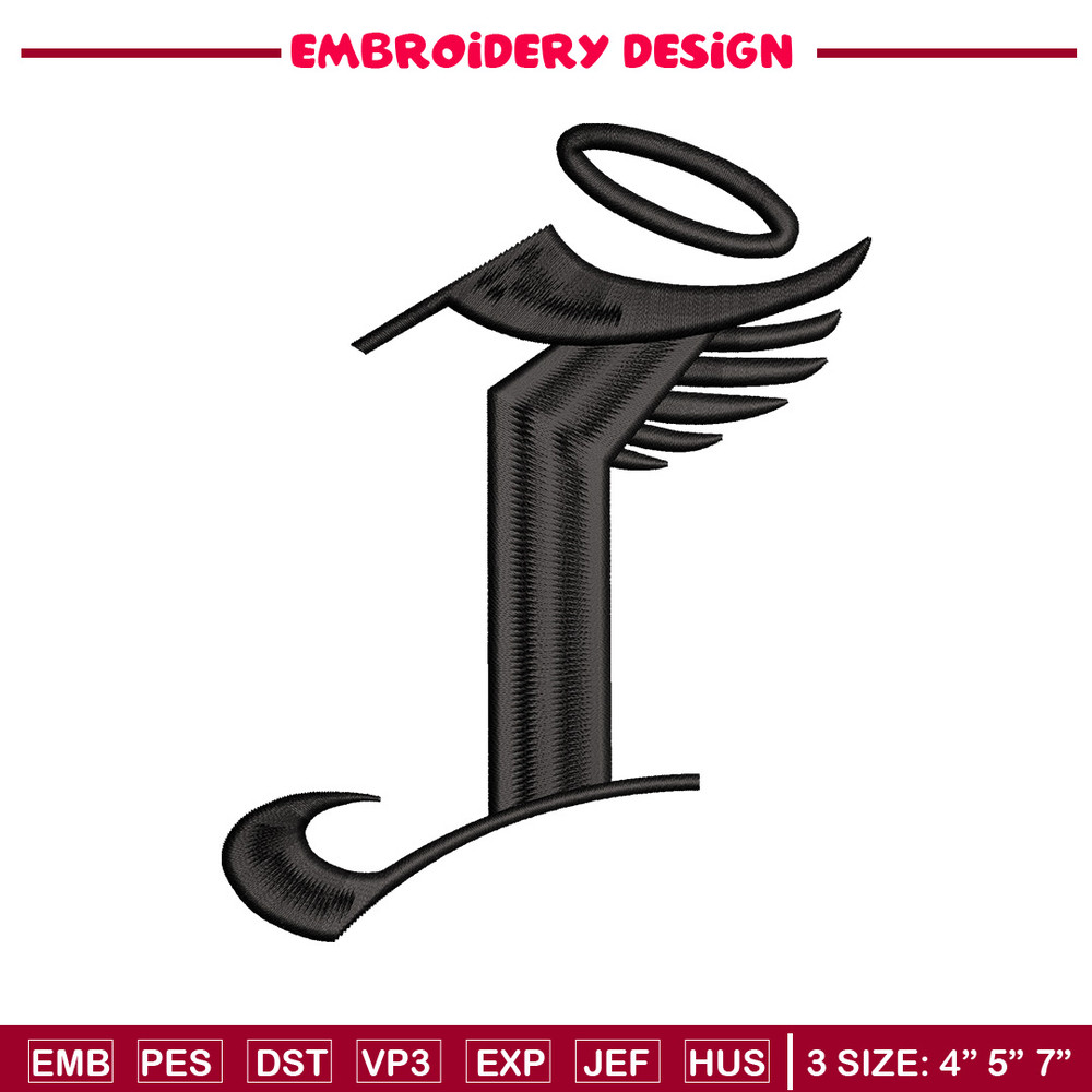 Angle signe embroidery design, Angle embroidery, Embroidery file, Embroidery shirt, Emb design, Digital download.jpg