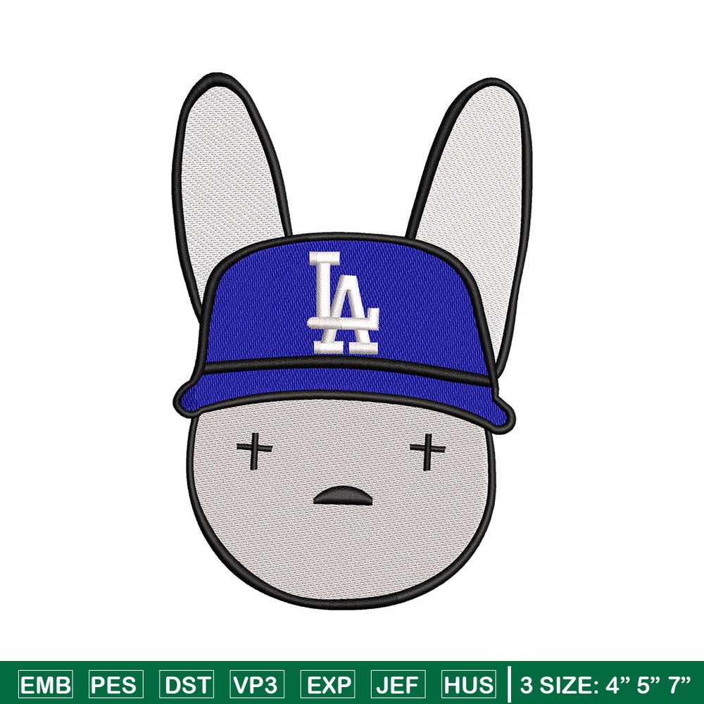 Bad bunny embroidery design, Bunny embroidery, Embroidery file, Embroidery shirt, Emb design, Digital download.jpg