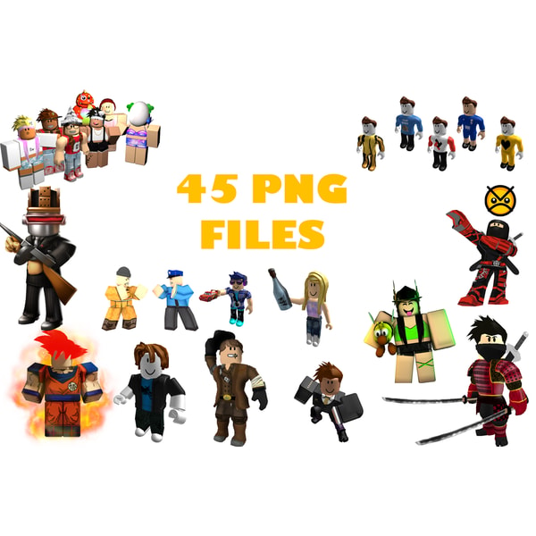 Digital Roblox Design Bundle - Icons, PNG Files, and Colorin - Inspire ...