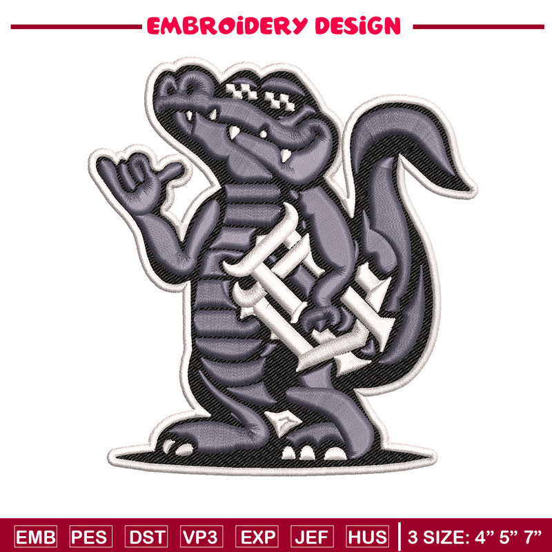 Crocodile rock embroidery design, Crocodile embroidery, Emb design, Embroidery shirt, Embroidery file, Digital download.jpg