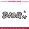Dior design embroidery design, Dior embroidery, Embroidery file, Embroidery shirt, Emb design, Digital download.jpg