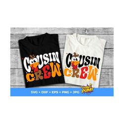 cousin crew svg, png, thanksgiving cousin crew svg, thanksgiving shirt svg, cousin matching, thanksgiving kids shirt svg