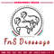 FnS Dressage embroidery design, Logo embroidery, Embroidery file, Embroidery shirt, Emb design, Digital download.jpg