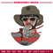 Freddy Krueger embroidery design, Horror embroidery, Embroidery file, Embroidery shirt, Emb design, Digital download.jpg