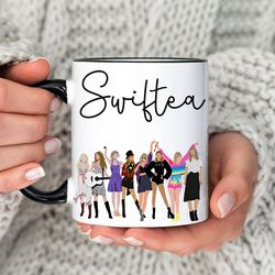 taylors version swiftea coffee mug, swiftie gifts, swiftie merch, swiftie book albums, swiftie fan, swiftea cup, music a