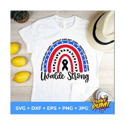uvalde strong svg, uvalde rainbow svg, pray for texas svg, pray for texas png