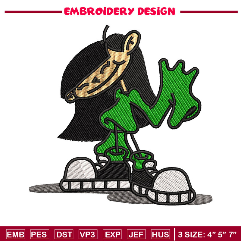 Girl cartoon embroidery design, Cartoon embroidery, Embroidery file, Embroidery shirt, Emb design, Digital download.jpg