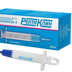 Medical piston enema-syringe Rectacline Medical piston enema-syringe Version 2