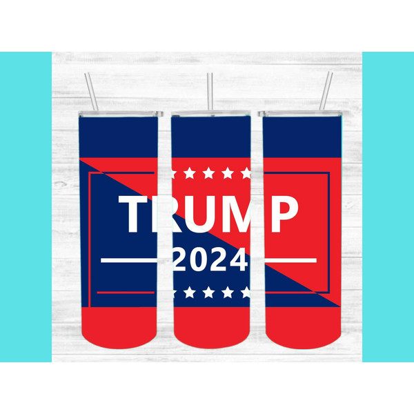 10 Donald Trump Tumbler Design Bundle - PNG Images - 20 oz S
