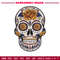 Head skull embroidery design, Skeleton embroidery, Emb design, Embroidery shirt, Embroidery file, Digital download.jpg