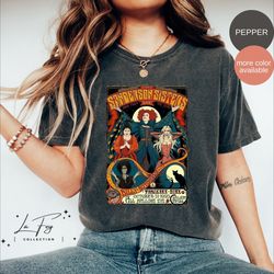 halloween shirt, sanderson sisters tee, witch sisters vintage style halloween t-shirt, hocus pocus tee, comfort colors s
