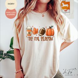 tis the season to be spooky shirt, retro halloween comfort colors shirt, spooky season t-shirt, vintage halloween shirt