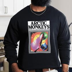 arctic monkeys tshirt the car hoodie rock band unisex arctic shirt monkeys tour gift for fans