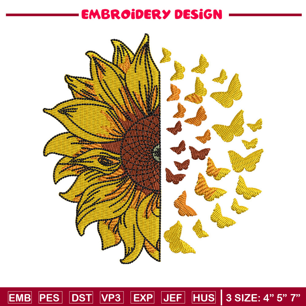 Butterfly flower embroidery design,Butterfly embroidery, Embroidery file, Embroidery shirt, Emb design, Digital download.jpg