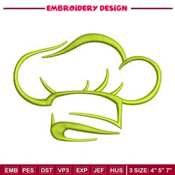 Cooking hat embroidery design, Cooking hat embroidery, Embroidery file, Embroidery shirt, Emb design, Digital download