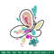 Butterfly color embroidery design, Butterfly embroidery, Embroidery file, Embroidery shirt, Emb design, Digital download.jpg