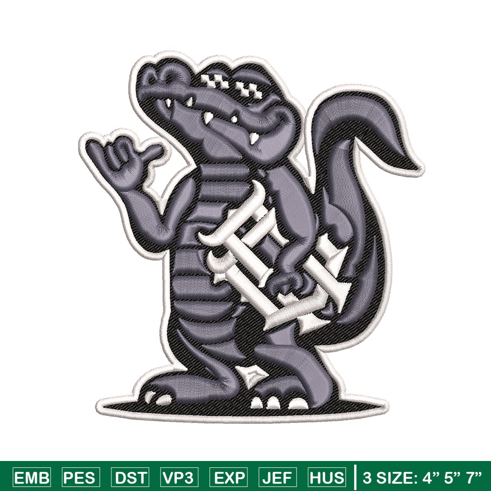Crocodile rock embroidery design, Crocodile embroidery, Emb design, Embroidery shirt, Embroidery file, Digital download.jpg