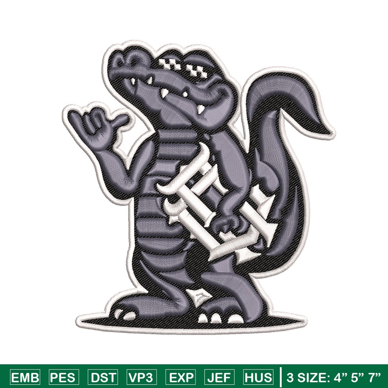Crocodile rock embroidery design, Crocodile embroidery, Emb design, Embroidery shirt, Embroidery file, Digital download.jpg